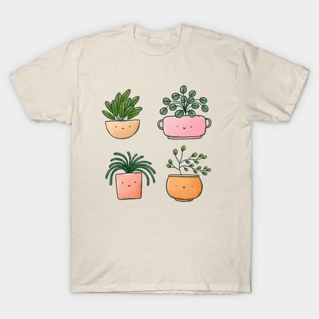 Plant Buddies T-Shirt by Tania Tania